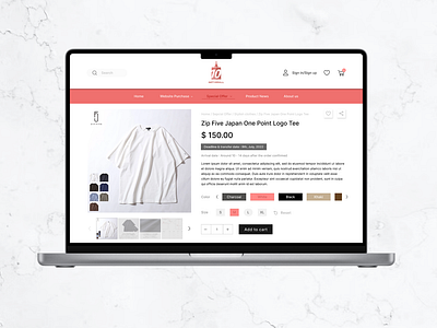 Daily Ui Challenge 012 - E-Commerce Shop