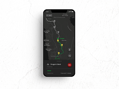 Daily Ui Challenge 022 - Location Tracker app dailyui design figma ui uidesign