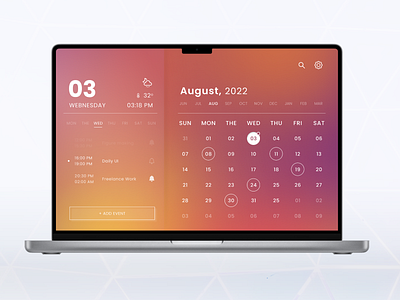 Daily UI Challenge 37 - Calendar