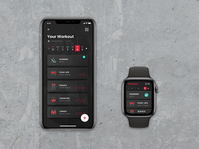 Daily UI Challenge 41 - Workout Tracker