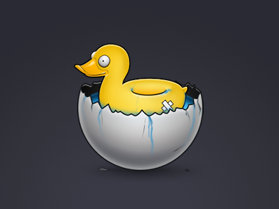icon birth egg game icon illustration