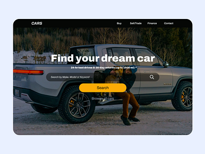 Search - Desktop auto automotive car cars dailyui desktop search search engine ui uidesign