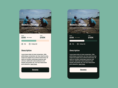 Crowdfunding Campaign - Mobile campaign crowd crowdfunding dailyui donate donation funding fundraise fundraiser mobile ui uidesign