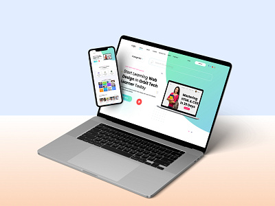 E Learning Landing Page