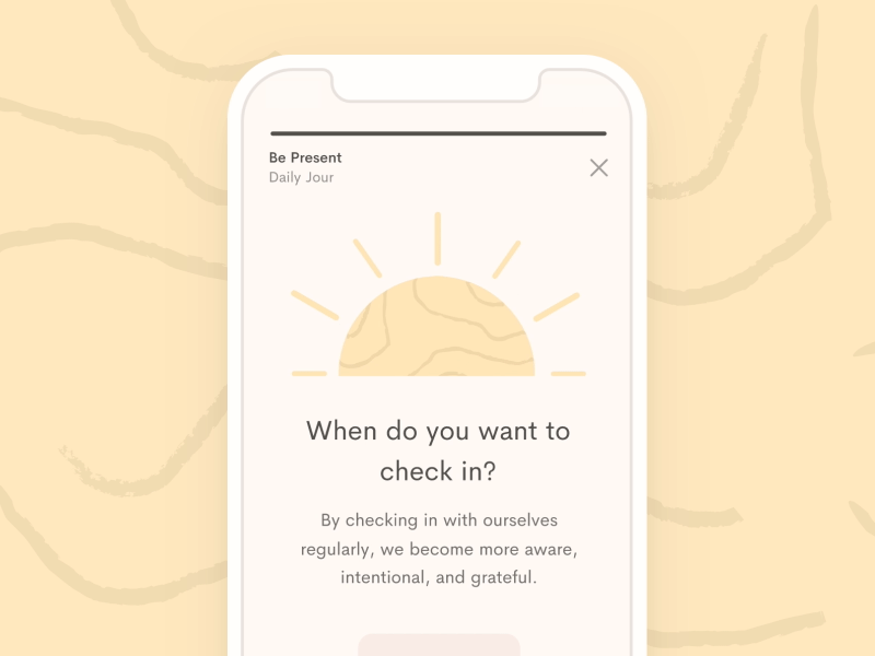 Jour Check-In animation check in jour journal journaling