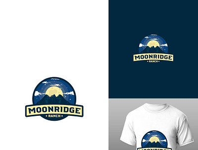 Moonridge Ranch (Portofolio) graphic design logo