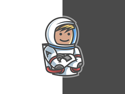 Andynaut astronaut gaming illustration mascot sketch toon youtube