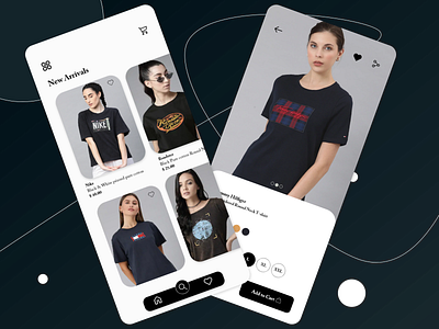 Fashion - e Commerce Mobile App android ui cloth cloth app clothing app e commerce app fashion fashion app mobile app mobile ui
