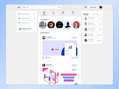 Connect - Marketplace for Projects design design ui market place project app project marketplace ui ui ux uidesign web app web design web design ui web ui