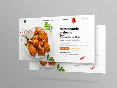 Goa Restaurant Landing page Redesign