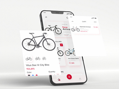 Buycyle - Mobile App UI Design