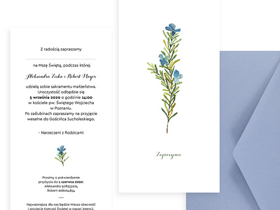 Wedding invitations