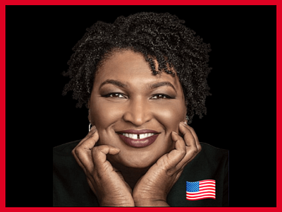 Stacey Abrams Thank You For Your Brilliance design social social media design web