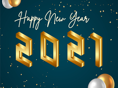 New Year Illustration 2021 illustration 3d newyear2021