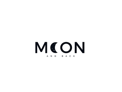 MOON LOGO branding illustration logo typography vector