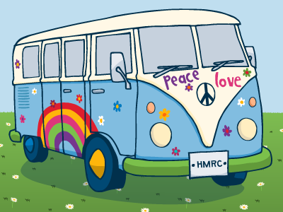 Hippy Camper Van