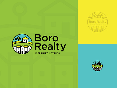 Boro Realty branding icon identity logo realty