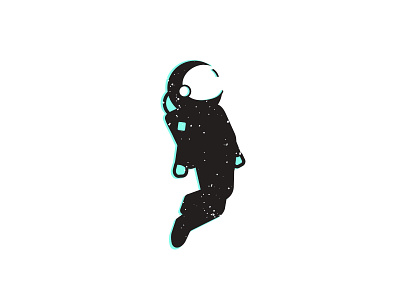 Astronaut logo exploration art astronaut branding clean contemporary design experiment graphic design icon identity illustration logo mark space symbol vector