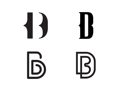 DB Logo Exploration branding clean concepts db graphic design icon identity logo mark monogram symbol typography vector