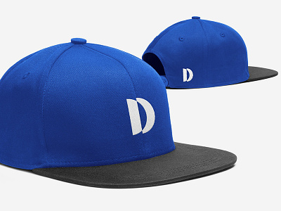 D Concept 1 Snapback Cap abstract brand identity branding clean contemporary d letter design graphic design hat icon identity logo mark mockup modern simple snapback symbol typography visual identity