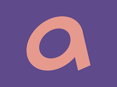 A Letter Logo a letter logo a logo branding design flat geometric design icon letter logo minimal