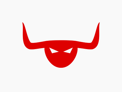 Bull Logo animal branding bull bull logo design flat geometric design icon logo minimal