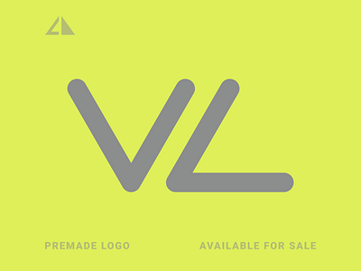V + L Monogram Logo branding design flat geometry icon letter logo logo logotype minimal monogram v logo