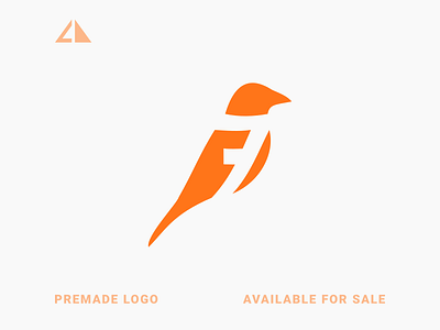 Bird + 7 Logo 7 7 logo bird bird logo branding design flat geometry icon logo minimal monogram