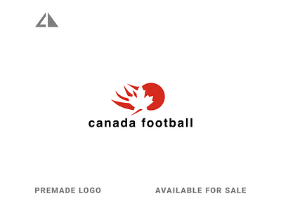 Canada Football Logo branding canada design football geometric design geometry icon letter logo logo minimal monogram monogram logo