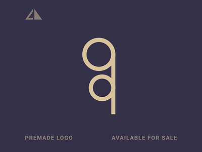 g + q Logo branding design flat geometric design geometry gq icon letter logo minimal monogram logo