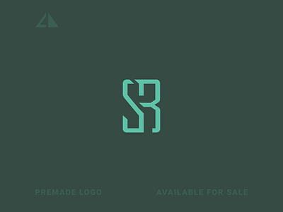 S + B Logo branding design flat icon letter logo logo minimal monogram monogram logo