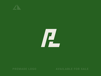 P + L Logo branding design flat geometric design icon letter logo logo minimal monogram monogram logo p l