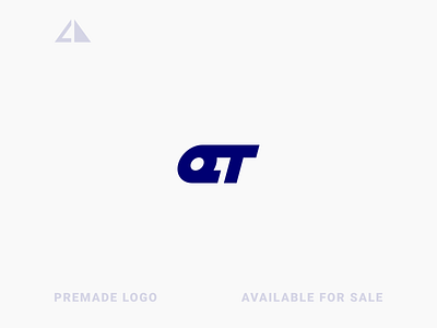 Q + T Logo branding design geometric design geometry icon letter logo logo minimal monogram monogram logo qt