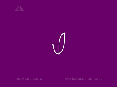 J Logo branding design flat geometry icon letter logo logo minimal monogram monogram logo