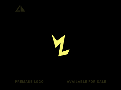 V + L Logo branding design flat geometric design geometry icon letter logo lightning lightning bolt logo minimal monogram monogram logo