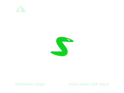 Snake + S Logo branding design flat geometric design geometry icon logo minimal monogram monogram logo snake snake logo