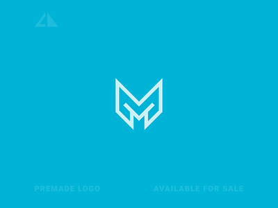 M Monogram Logo branding design geometric design geometry icon letter logo logo m letter logo m monogram logo minimal monogram monogram logo