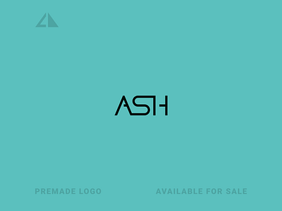 ASH Monogram Logo ash monogram logo branding design geometric design geometry icon letter logo logo minimal monogram monogram logo