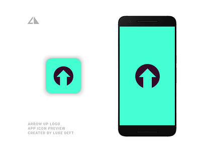 ArrowUP Logo App a logo arrow branding design geometric design geometry icon logo minimal monogram