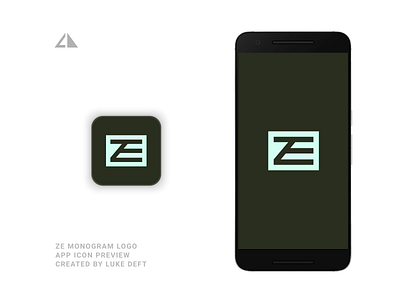 ZE Monogram Logo App