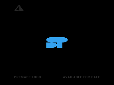 SP Monogram Logo branding design flat icon logo logo design minimal sp logo sp monogram