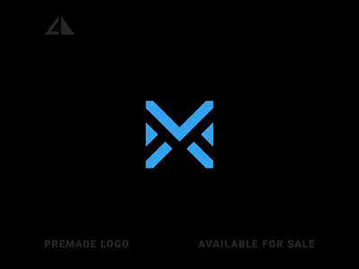 MX Monogram Logo branding design icon logo minimal mx monogram logo vector