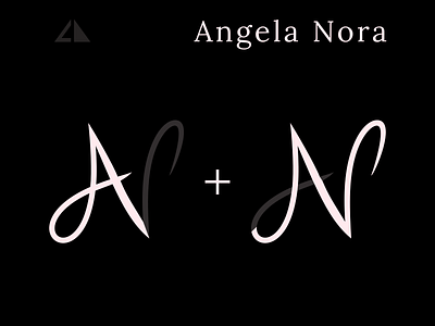 Angela Nora - behind the logo angela nora branding design flat icon logo minimal vector