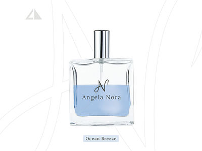 Angela Nora - Perfume angela nora branding design flat geometry icon logo minimal perfume vector