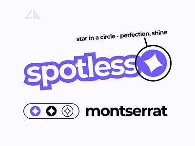 Spotless - info branding design flat geometry icon logo minimal spotless vector