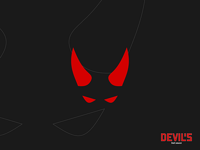 Devil's - simple logo branding design devil devils flat geometry icon logo minimal