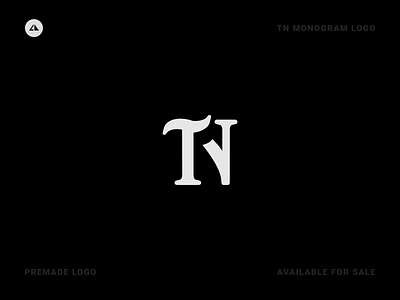 TN logo branding design icon logo tn tn logo vector