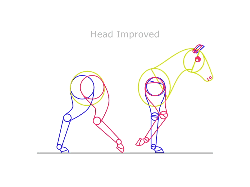 Horse Study - Head Improved