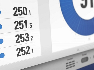 Weber Power Control - Interface for Slicing Machines hmi industrial interface ui usability ux