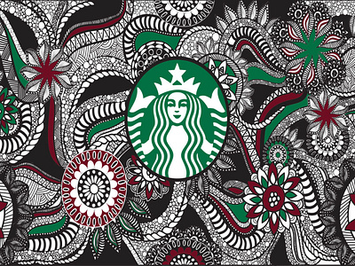 Starbucks Middle East branding design illustration logo starbucks vector